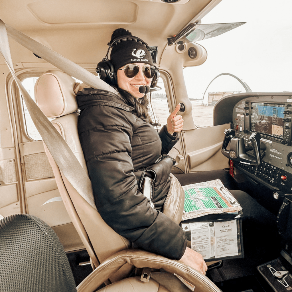 Student Pilot Ilianna Thasitis