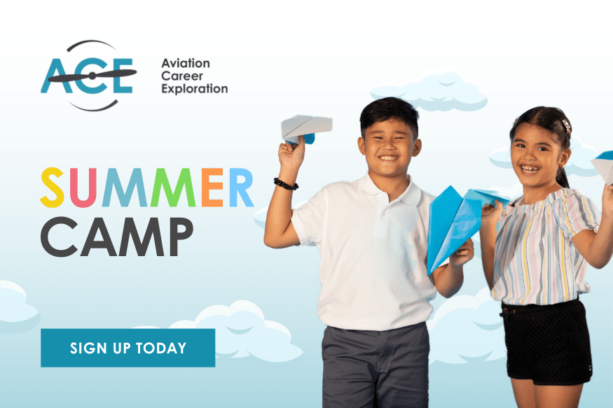 Elevate Aviation Learning Centre’s ACE (Aviation Career Exploration) Summer Camp offers youth aged 10–13 a unique opportunity to dive into the thrilling world of aviation.